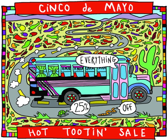 CINCO DE MAYO BUS SMALL